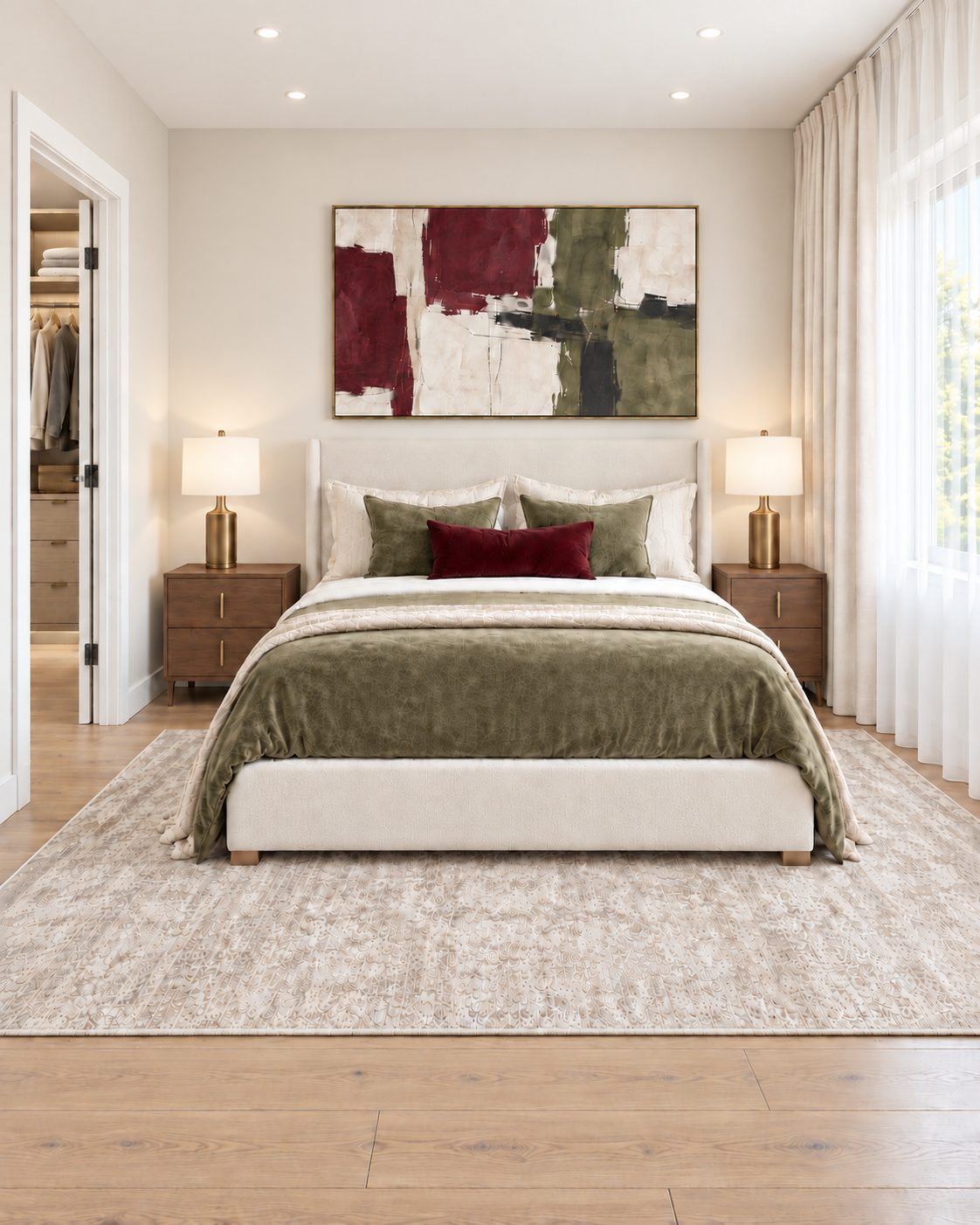 Bedroom rendering